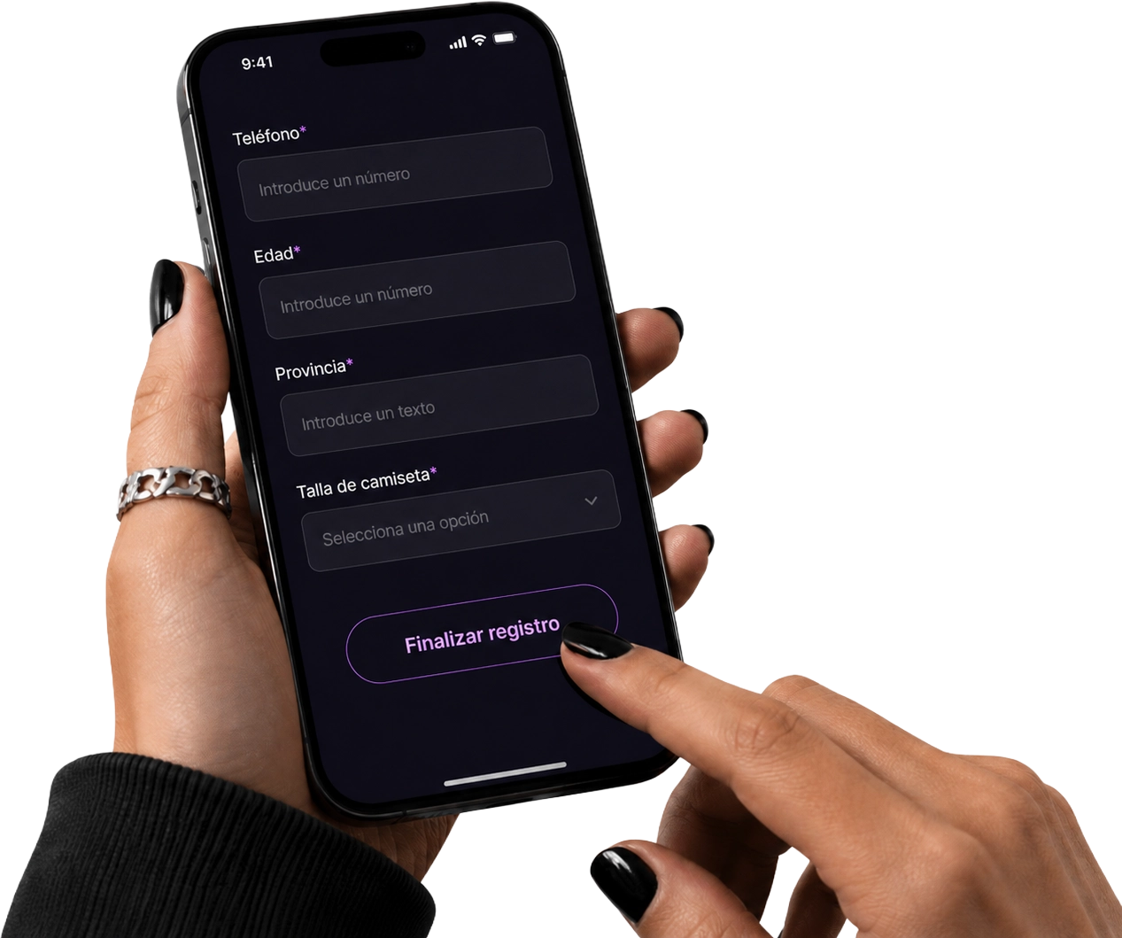 Formularios personalizados