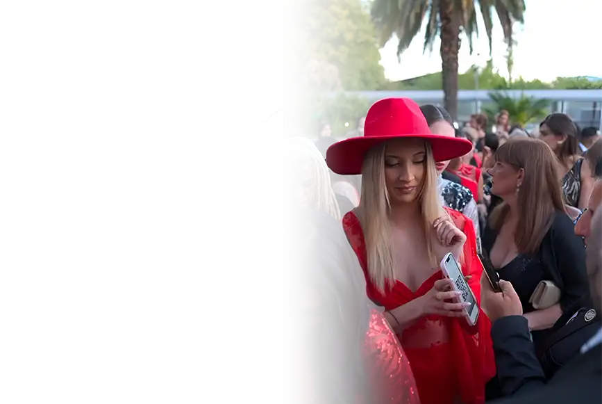 Caras — Gala de eventos